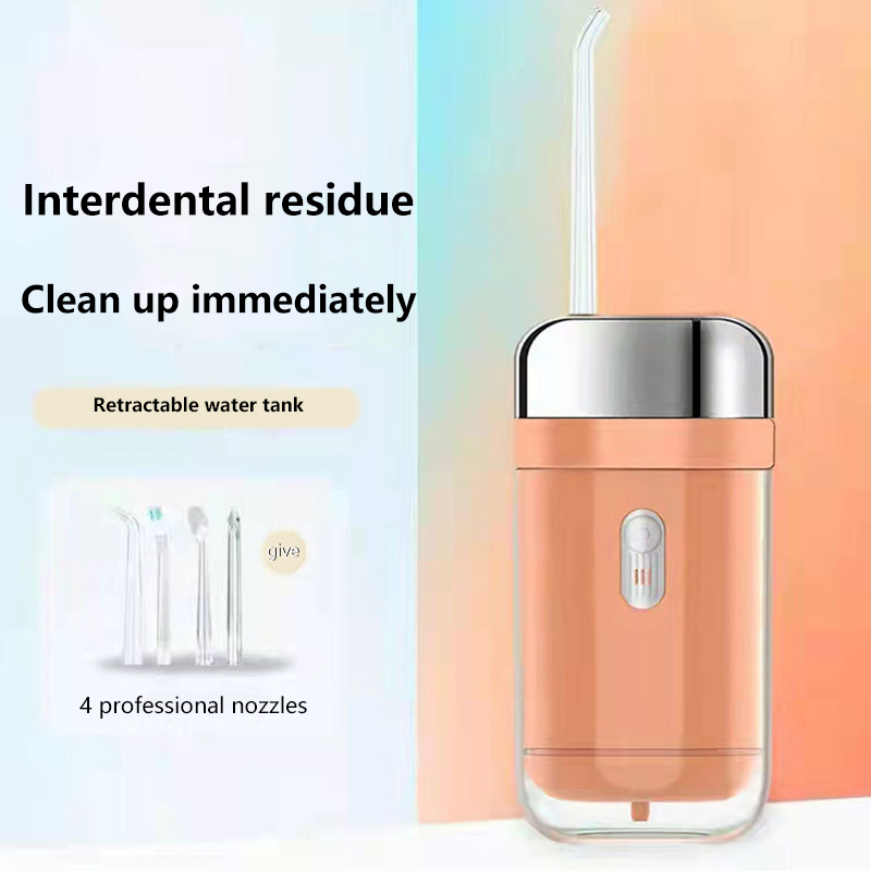 Mini high face value oral rinse anti falling  waterproof tooth whitening device water spray dental floss tooth cleaner fresh