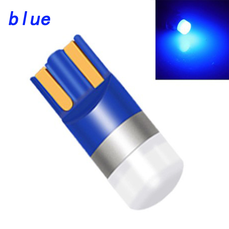 2PCS T10 W5W Led 3030 1SMD Wedge Bulb Auto Dome Reading Car Light Sidemarker Sidelight Parking Lights Highlight Width Lamp Bulbs