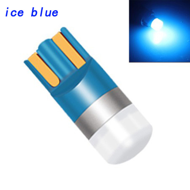 2PCS T10 W5W Led 3030 1SMD Wedge Bulb Auto Dome Reading Car Light Sidemarker Sidelight Parking Lights Highlight Width Lamp Bulbs