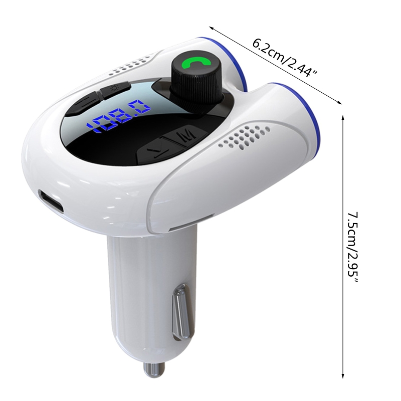 Bluetooth-compatible 5.0 Handfree AUX Car Stereo Music Receiver Adapter Dropshipping