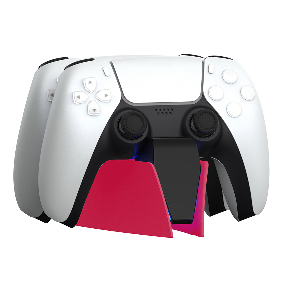 Game Controller Charger Dock Wireless Controller Charging Station Cradle for PS5 Console Children Holiday Gift