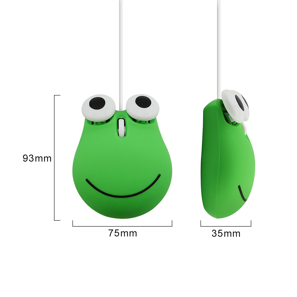 Cute Computer Mouse 3d Animal Shape Wired Usb Optical Mause 1600 DPI Cartoon Tiger Lovely Mice For Kids Gift For Laptop