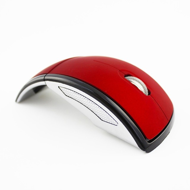 Wireless Foldable Arc Purple Mouse For Microsoft Laptop Computers Mini Ergonomic Optical Usb Mause 3d Folding PC Mice For Laptop
