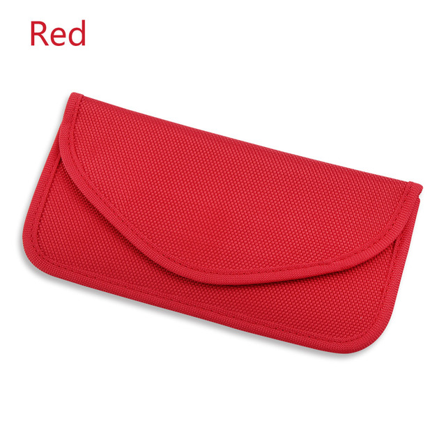 Colorful Faraday Cage Fob Pouch Keyless RFID Blocking Bag for Car Key Signal Blocker Case Automobiles Interior Accessories