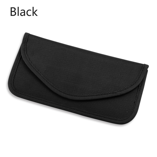 Colorful Faraday Cage Fob Pouch Keyless RFID Blocking Bag for Car Key Signal Blocker Case Automobiles Interior Accessories