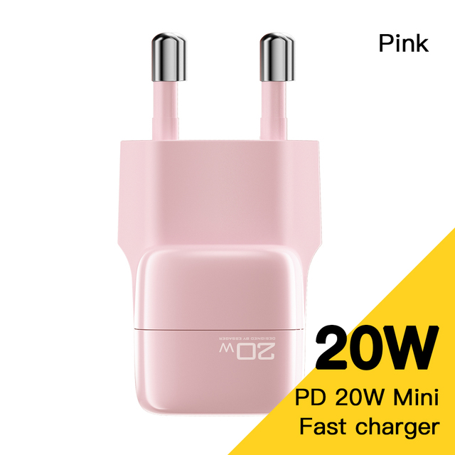 USB C Charger PD 20W Type C  Mini Fast Charger For iPhone  Pro Xiaomi Samsung Huawei PocoX3 C USB Phone Quick Charging