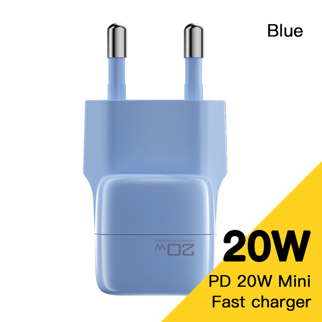 USB C Charger PD 20W Type C  Mini Fast Charger For iPhone  Pro Xiaomi Samsung Huawei PocoX3 C USB Phone Quick Charging