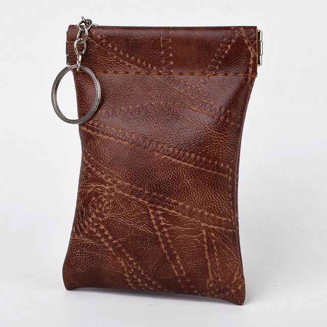 Wallets & Holders  High Capacity Key Wallet Women Men Coin Housekeeper Keychain Purse Organizer Bag Car Keys Cover Simple Key Holder Case