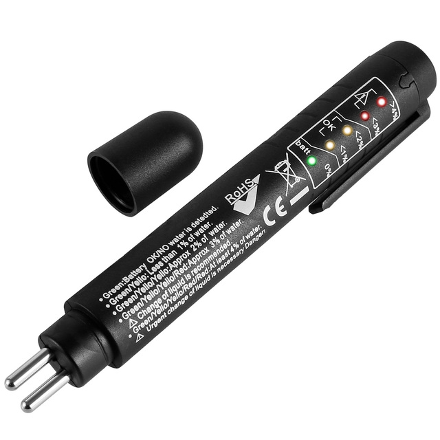 Accurate Oil Quality Check Pen Brake Fluid Tester Car Brake Liquid Digital Analyzer Pen Vehicle Auto Testing Tool