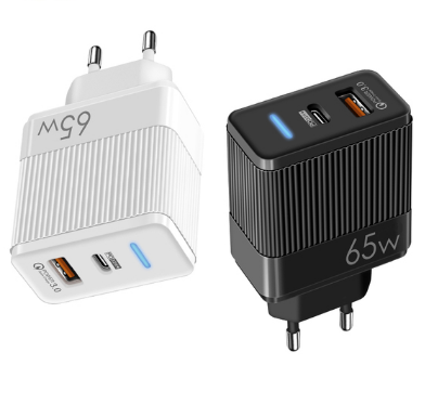 LED to Type C Cable PD 65W Charger 6A Fast Charger Adapter Quick Charge 3.0 QC For iPhone 14 13 12 11 XR Huawei Xiaomi Sams