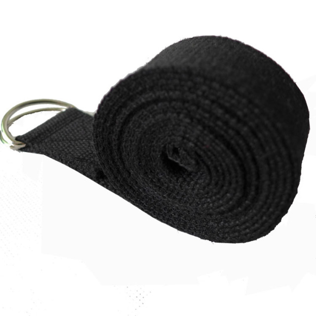 New Multi-Colors Women Yoga Stretch Strap D-Ring Belt Fitness Exercise Gym Rope Figure Waist Leg Resistance Fitness Band