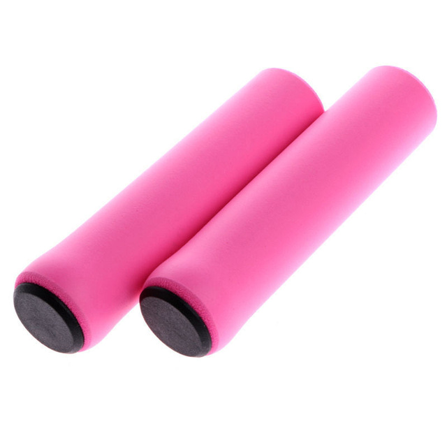 1Pair Silicone Cycling Bicycle Grips Outdoor MTB Mountain Bike Handlebar Grips Cover Anti-slip Strong Support Grips Bike Part