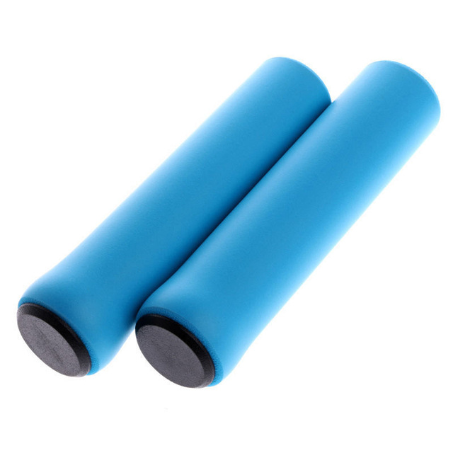 1Pair Silicone Cycling Bicycle Grips Outdoor MTB Mountain Bike Handlebar Grips Cover Anti-slip Strong Support Grips Bike Part