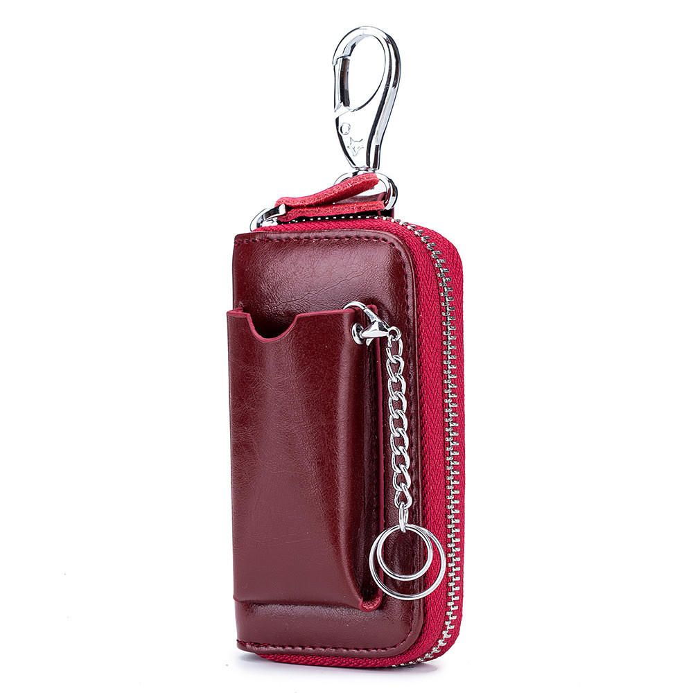 Men's Bags > Wallets & Holders Car Key Wallet Pouch Bag Case Wallet Holder Chain Key Wallet Pocket Key Organizer Pouch Case Bag Dropshipping