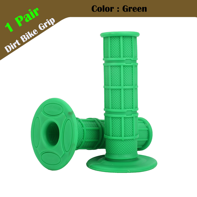 11 Colours Universal Handle Grips Dirt Pit Bike Motorcycle Motocross Motorbike Handle Bar Grip For CRF YZF KXF SXF SSR SDG BSE
