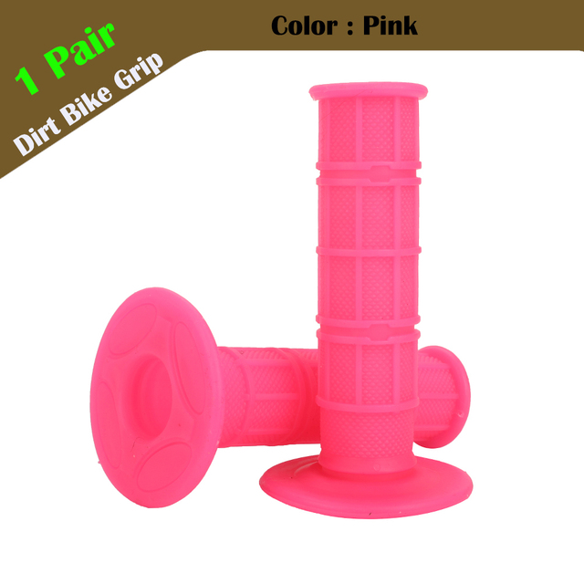 11 Colours Universal Handle Grips Dirt Pit Bike Motorcycle Motocross Motorbike Handle Bar Grip For CRF YZF KXF SXF SSR SDG BSE