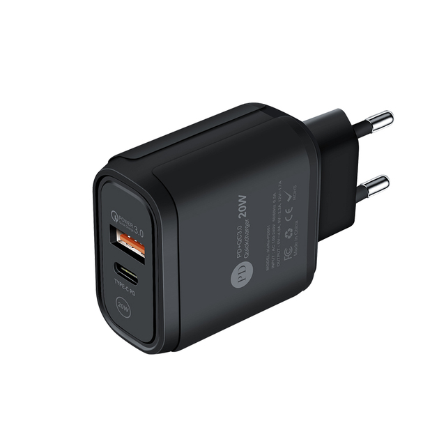 20W USB Type C Charger Fast Phone Charging Wall Adapter USB Quick Charge QC 3.0 PD For iPhone 13 12 Pro Xiaomi Samsung