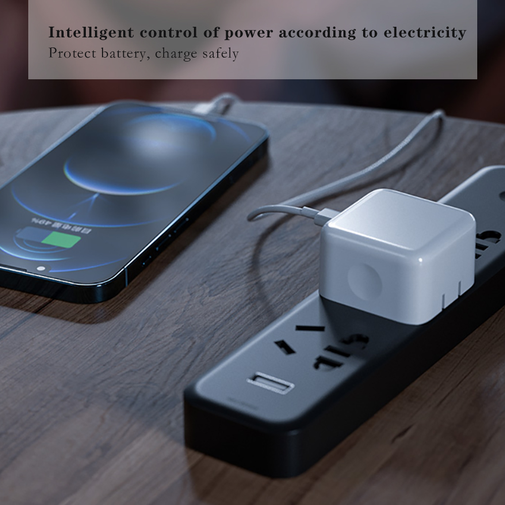 35W Charger 2-Port Quick Charge Type C PD Fast Charger Portable Travel Wall USB C Charger for iPhone 13 12 11 Pro Max iPad