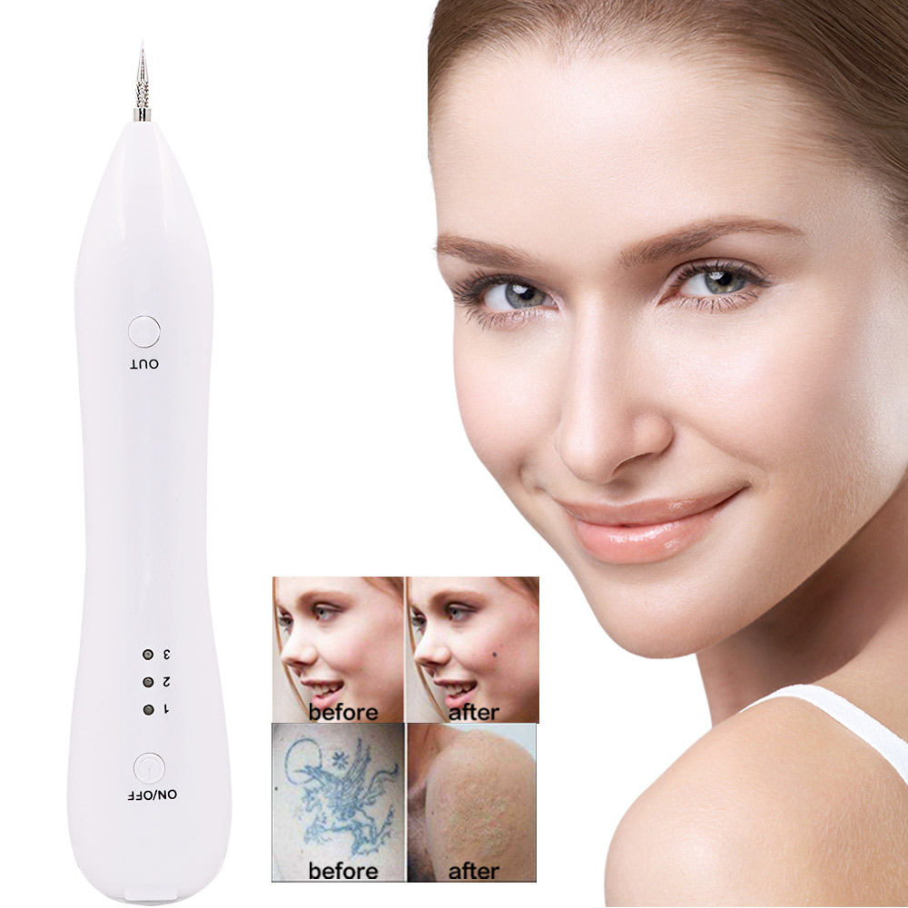 USB Laser Plasma Pen Mole Tattoo Freckle Wart Tag Removal Pen Dark Spot Remover Tool Face Cleaner Skin Care Beauty Instrument