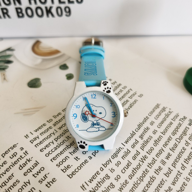 Cute Cartoon Dog Children Watch Fashion Waterproof Quartz Watch for Girl Boy Wristwatch