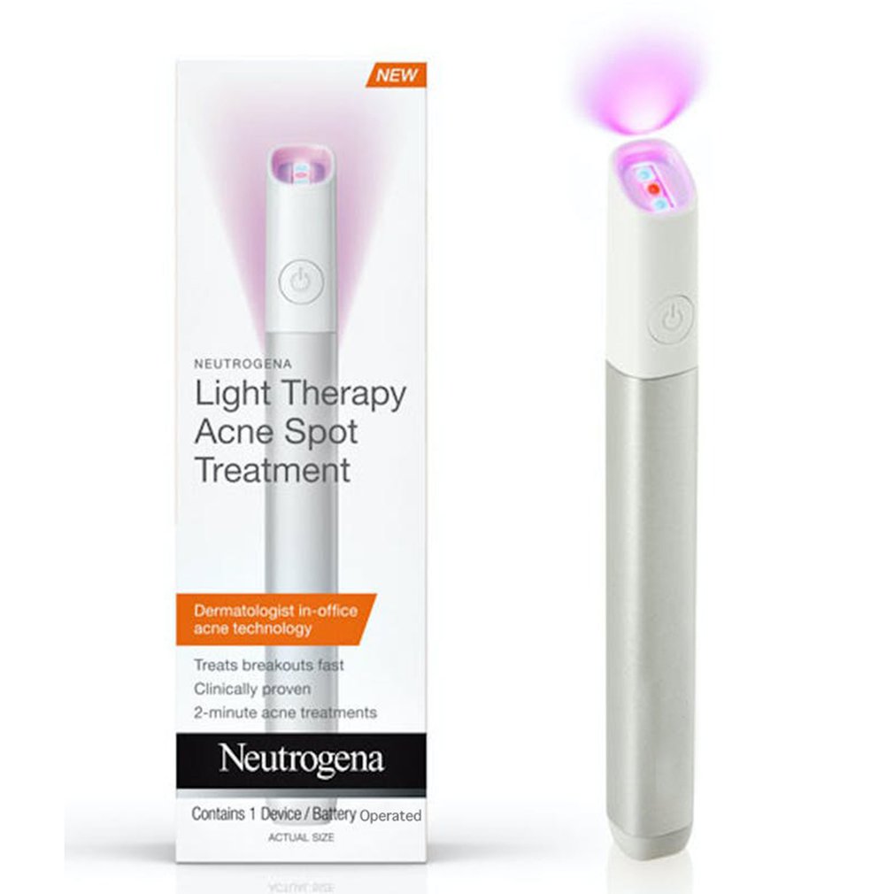 Blu-ray Acne Pen Blue Red Light Therapy Acne Spot Treatment Laser Pen Scar Wrinkle Removal Device Acne Removal Face Care Tool