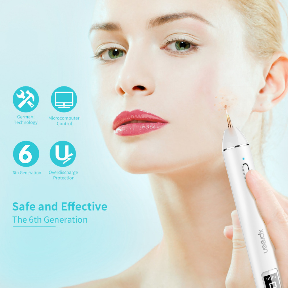 Plasma Pen LCD Fibroblast Laser Pen machine Mole Tattoo Remover Machine Skin Tag Removal Spot Cleaner Plasma