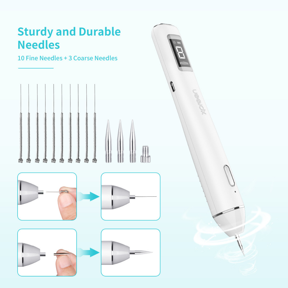 Plasma Pen LCD Fibroblast Laser Pen machine Mole Tattoo Remover Machine Skin Tag Removal Spot Cleaner Plasma