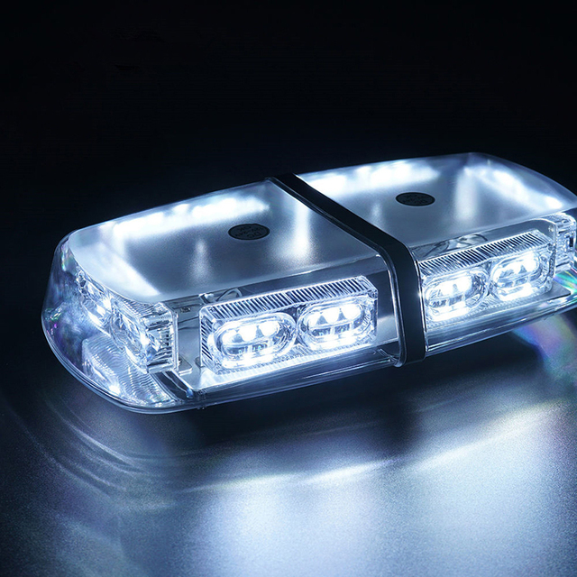 Magnets Base 36W DC 12-24V Car Roof Flashing Strobe Emergency Light Bar 36 LED Truck Police Warning Lights Lamp Blue