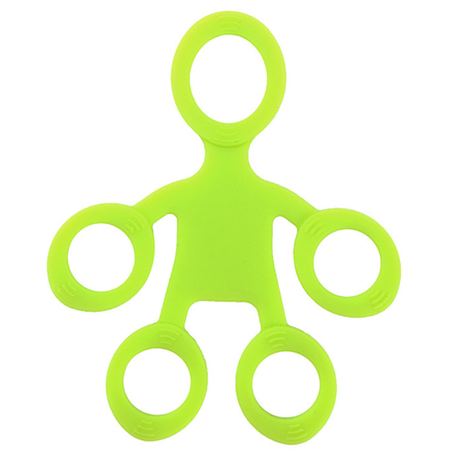 Finger Stretcher Hand Grip Exerciser Strength Exercise Training Silicone Finger Enhancer Finger Strength Training Rally