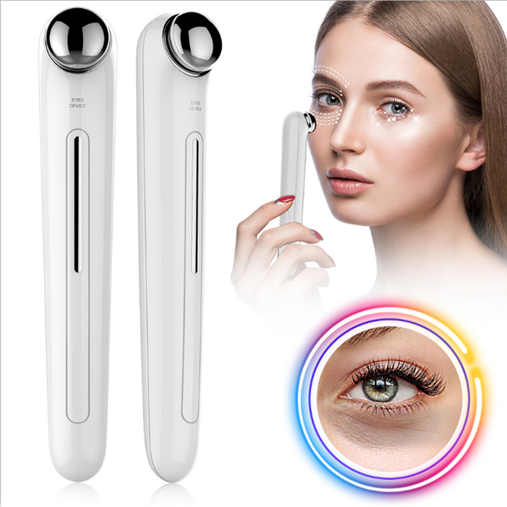 Fashion Eye Skin Care Instrument Massage Stick Remove Dark Circle White ABS Massager Anti Wrinkle Beauty Lip Beauty
