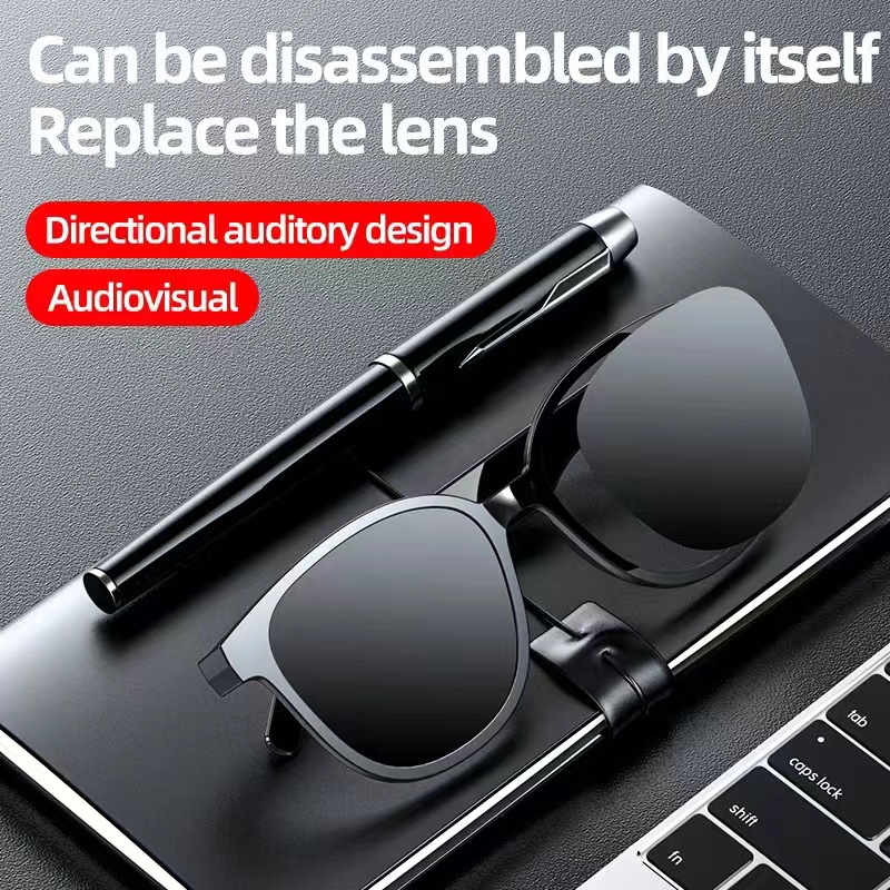 Bluetooth Accessories Smart Music Sunglasses Wireless 5.0 Glasses Outdoor Sport Hands-Free Calling Music