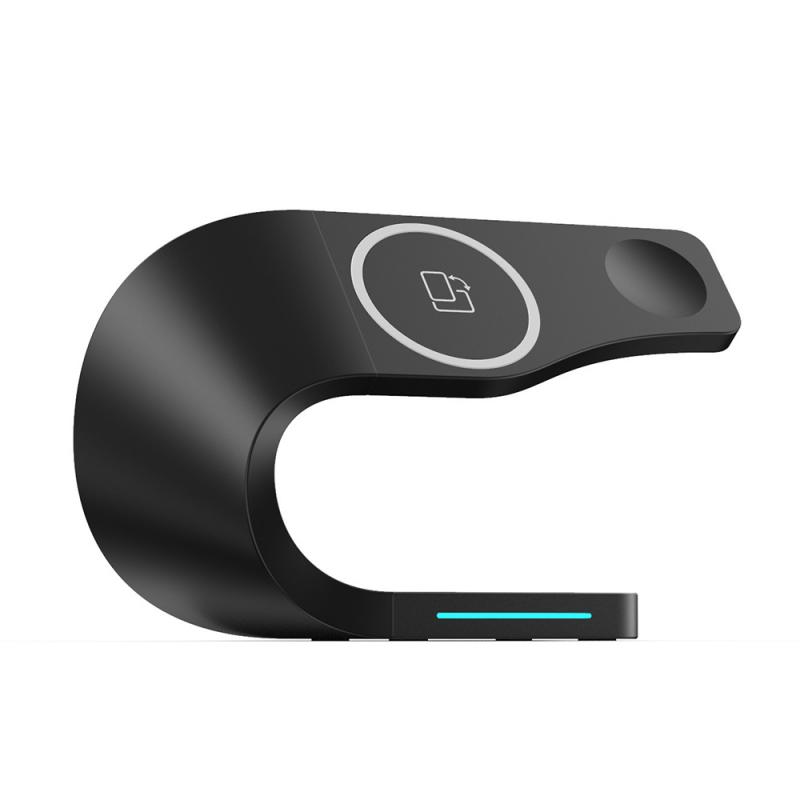 3 in 1 Wireless Chargers Stand For iPhone 13 12 Pro Max Mini Magnetic Charging Dock Station For Airpods Pro Apple watch Charger