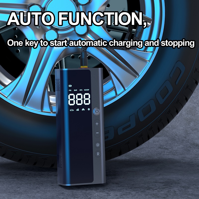 12V Portable Car Air Compressor Wireless for Motorcycles Bicycle Boat Tyre Inflator Digital Mini Auto Inflatable Pump