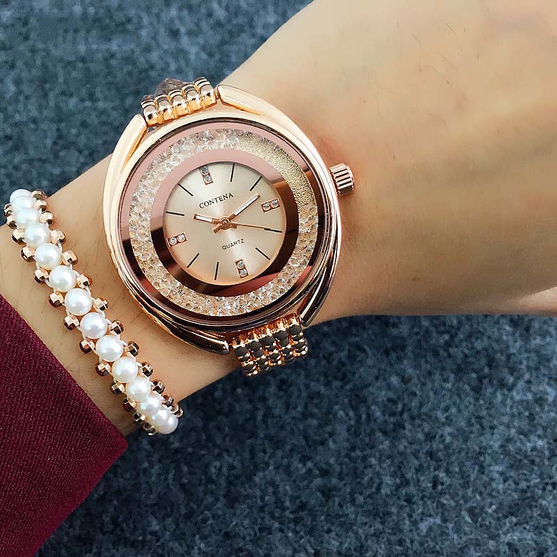 Women Watches Rose Gold Women's stainless steel Ladies Watch