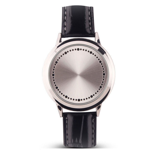 Electronic watch fashion trend personality waterproof male and female students couple touch watch