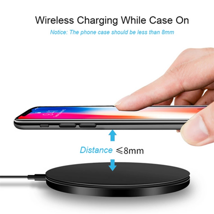 Wireless Charger Pad for iPhone 13 12 11 Pro Max X Xs Samsung Xiaomi Phone Qi Chargers Induction Fast Charging Dock Station
