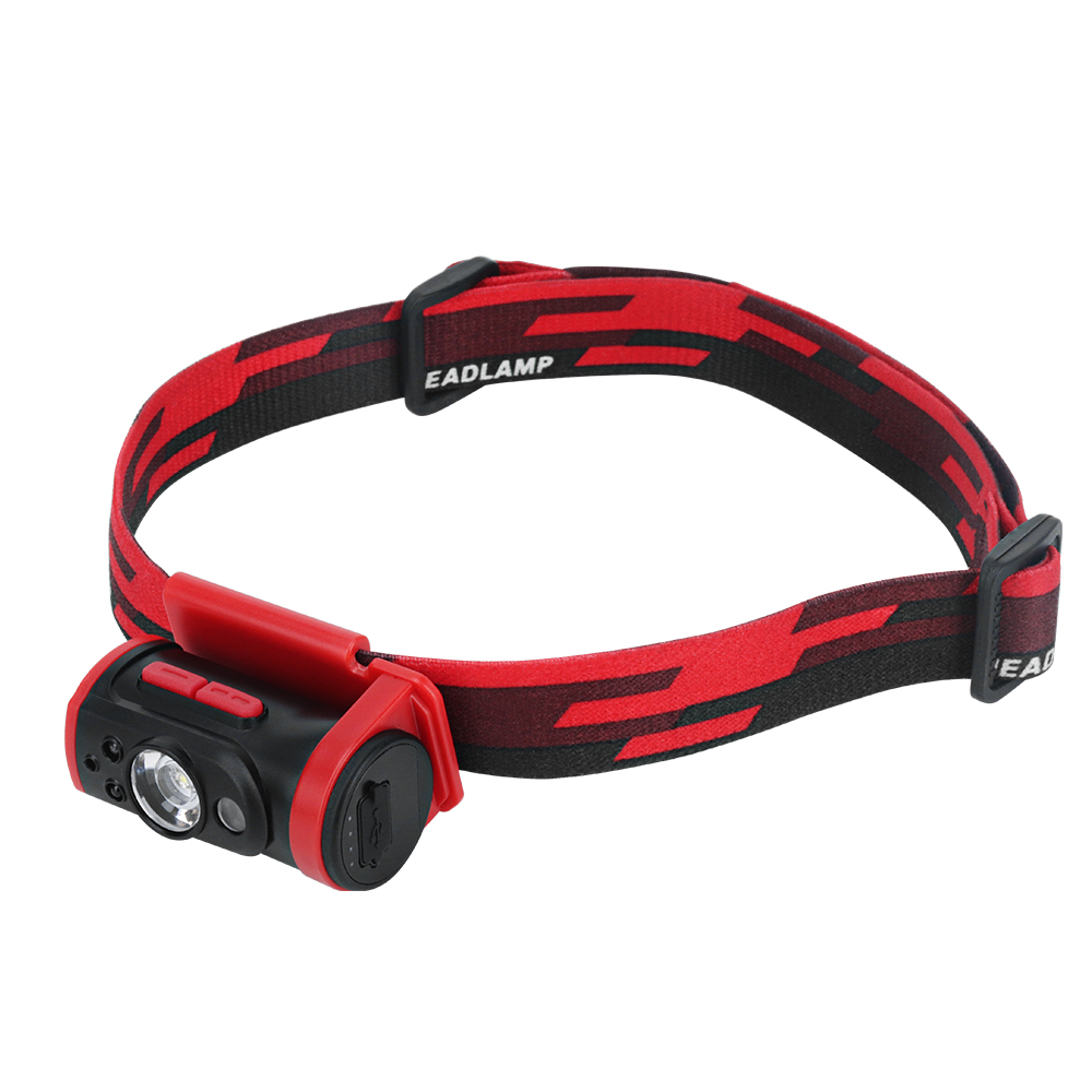 Cap Light Headlight 4 Modes Rechargeable XPE LED Headlamp Inductive Head Cap Hat Light Clip on Lights for Camping Running