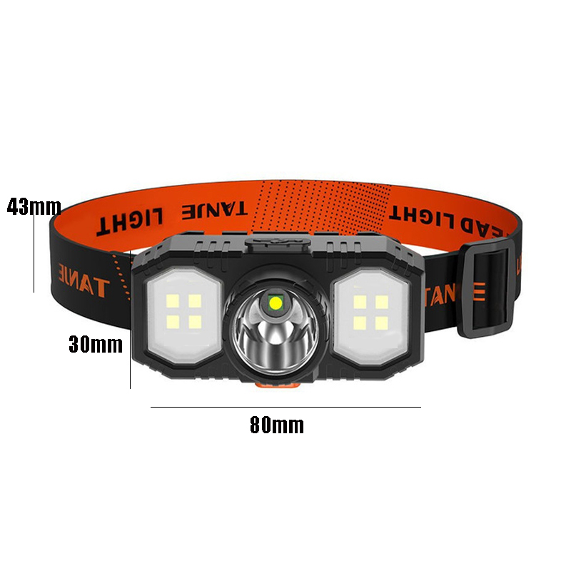 LED Powerful Headlamp USB Rechargeable Super Bright Torch Outdoor Camping Fishing Portable Lantern  Head Lamp