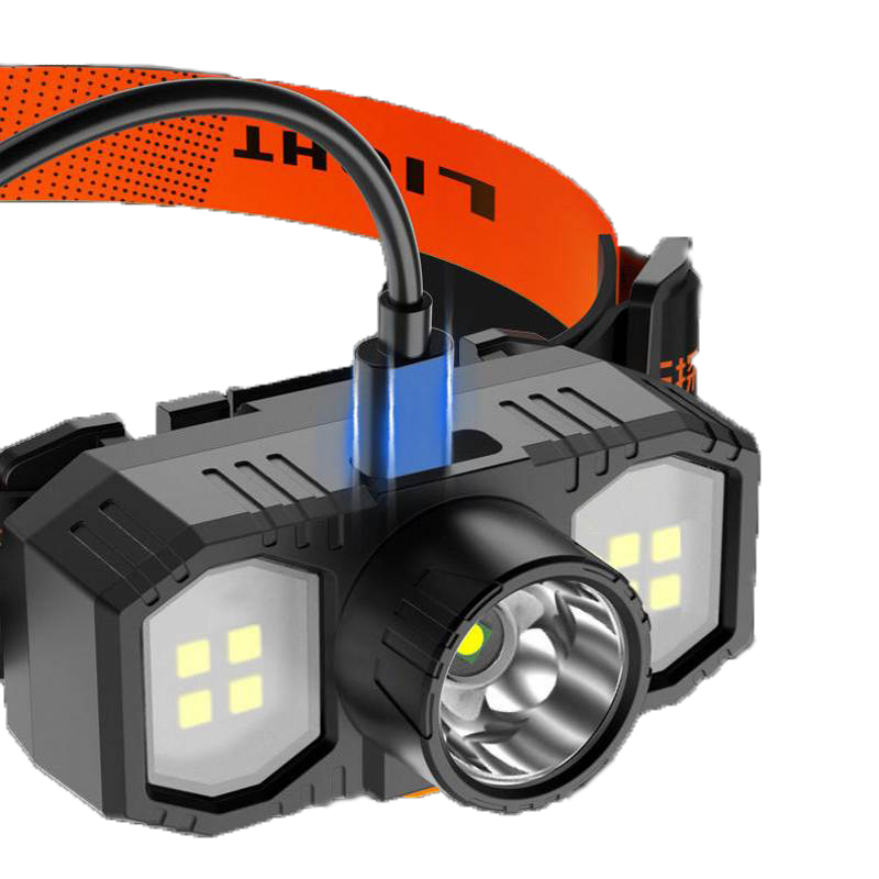 LED Powerful Headlamp USB Rechargeable Super Bright Torch Outdoor Camping Fishing Portable Lantern  Head Lamp