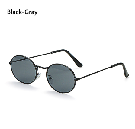 Women Female Oval Sunglasses Eyewear Driver Goggles Gold Small Retro Vintage Sexy Round Sunglasses Frame Cycling Accessories