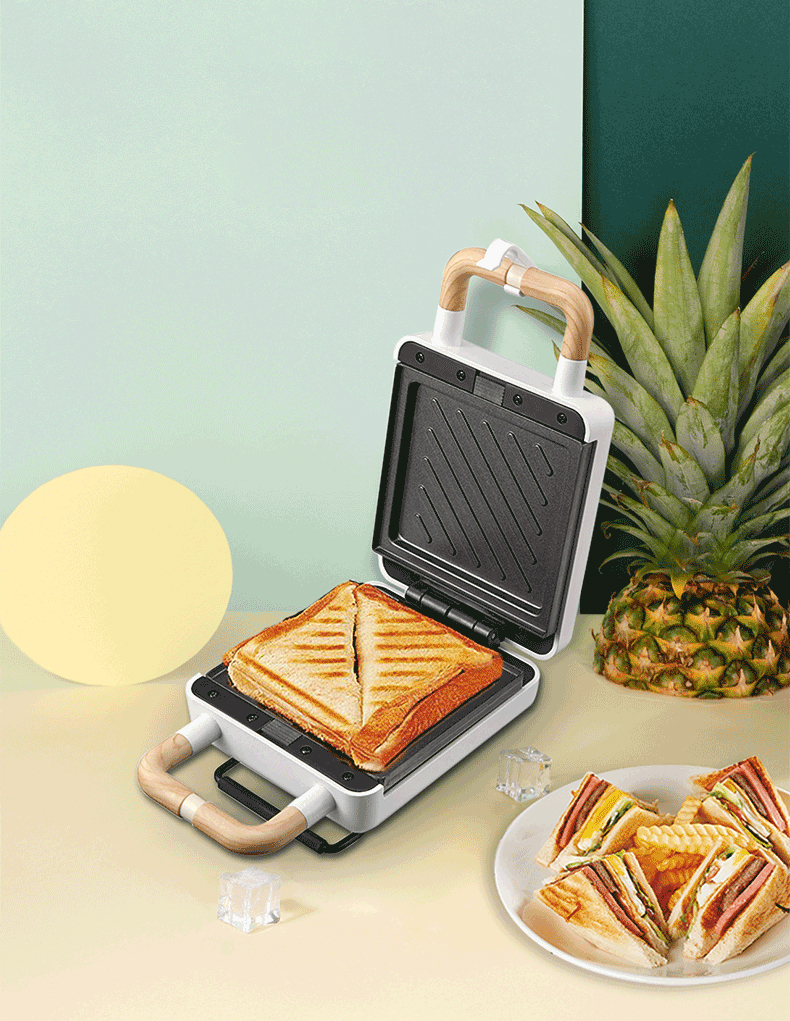 Electric Kitchen Sandwich Maker Waffle Maker Toaster Baking Multifunctional Breakfast Machine Sandwichera Non-stick Dining room appliances