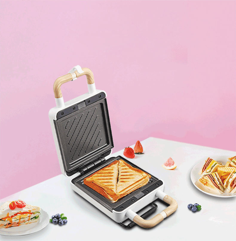 Electric Kitchen Sandwich Maker Waffle Maker Toaster Baking Multifunctional Breakfast Machine Sandwichera Non-stick Dining room appliances