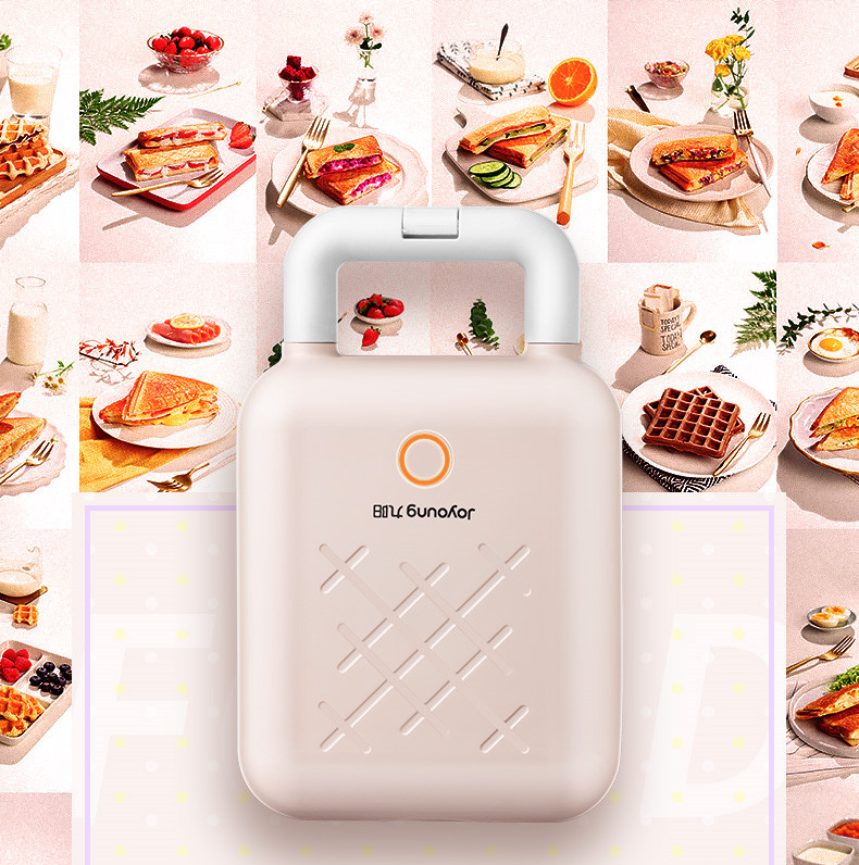 220V Household Kitchen Electric Waffle Machine Sandwich Breakfast Maker Multifunction Toaster Dining room appliances