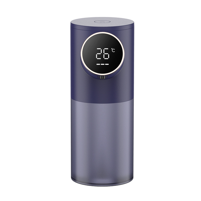 Liquid Soap Dispensers USB Rechargeable Temperature Display 320ML Automatic Dispenser Soap Foam Hand Sanitizer Machine