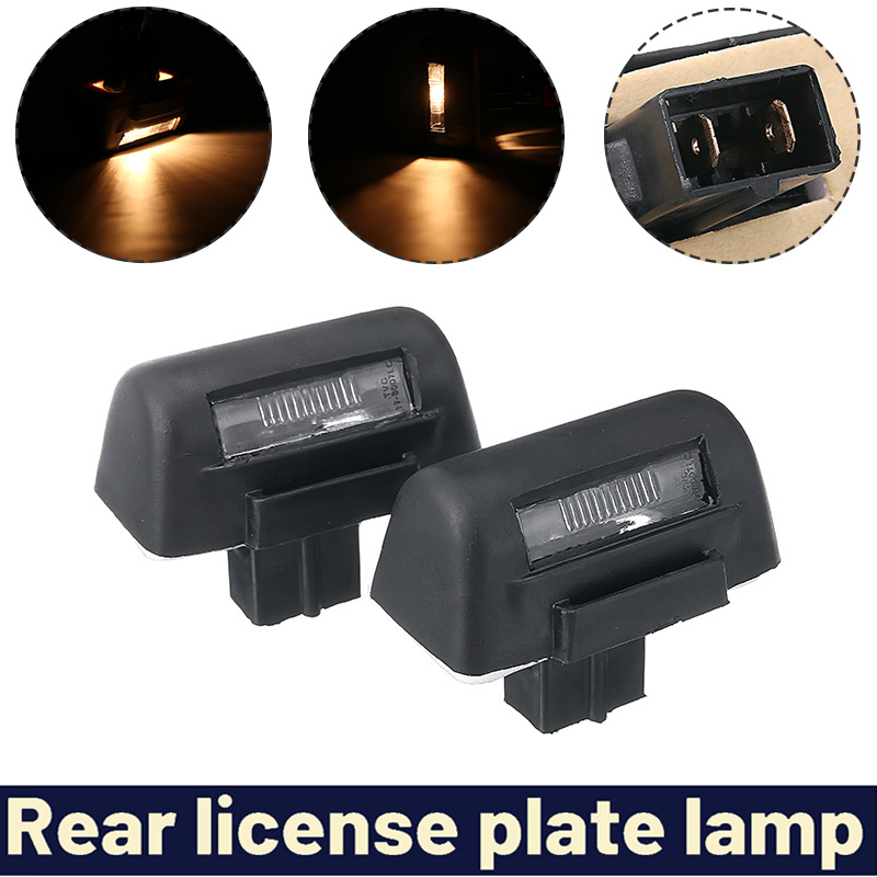 2pcs 12V LED License Plate Light Rear Number Plate Lamp Fit For Ford Transit MK5 MK6 MK7 1995-2013 Car License Plate Light