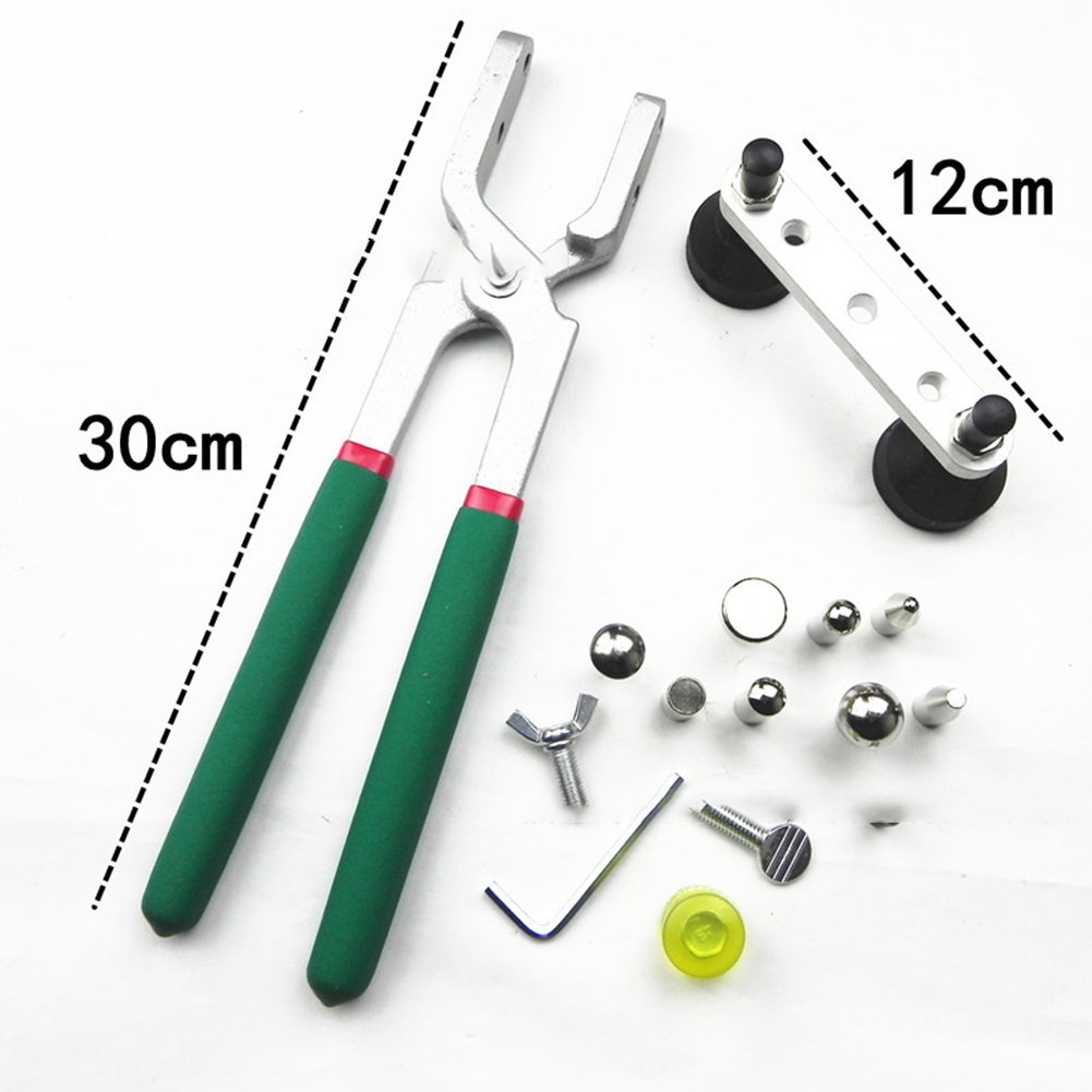 Metal Car Dents Seamless Repairing Crimping Clip Non-slip Grip Anti-rust Clamping Pliers Maintenance Tools