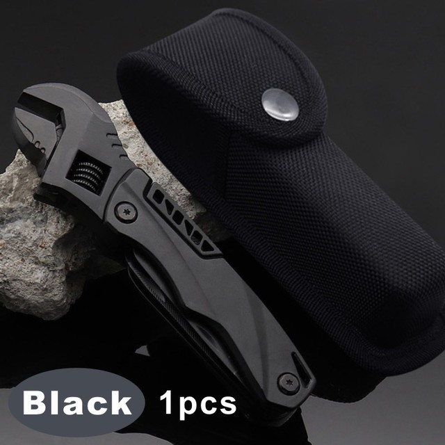 Multi Outdoor Camping Tools Adjustable Wrench/Car Multi-function Lifesaving Hammer Mini Pockets Multifunctional Tool