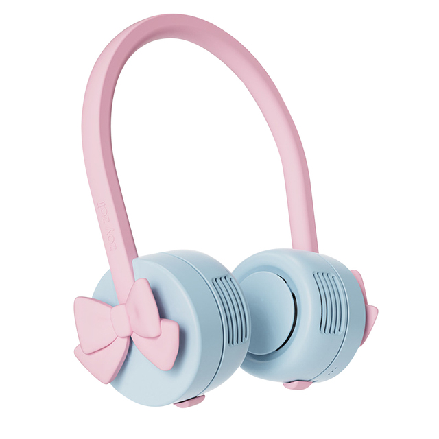 Mini Portable Bladeless Neck Fan USB Rechargeable Mute Fans for Kids Children Cute Cooling Fan Summer Outdoor Hanging Air Cooler