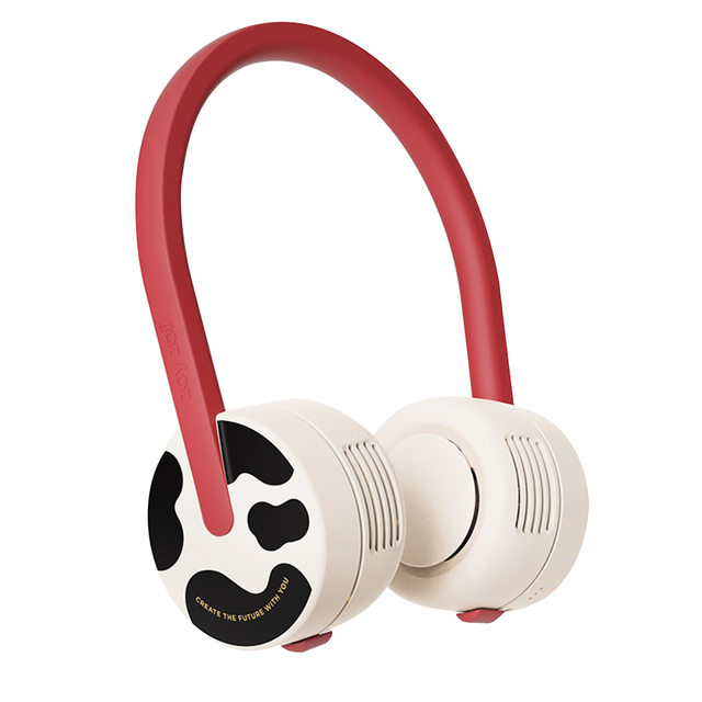 Mini Portable Bladeless Neck Fan USB Rechargeable Mute Fans for Kids Children Cute Cooling Fan Summer Outdoor Hanging Air Cooler