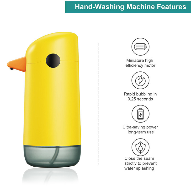 Foam Machine New Smart Cartoon Home Appliances Automatic Induction Hand Sanitizer Clean Antibacterial Foam Machine